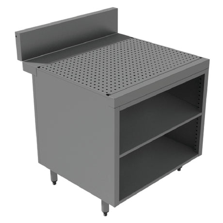 Advance Tabco PRSCO-24-36-M Prestige Underbar Drainboard Cabinet Open Front 36"W X 30"D X 36"H