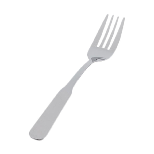 Crestware BER602 Dinner Fork 7-3/8" Brushed Satin Handle & Neck