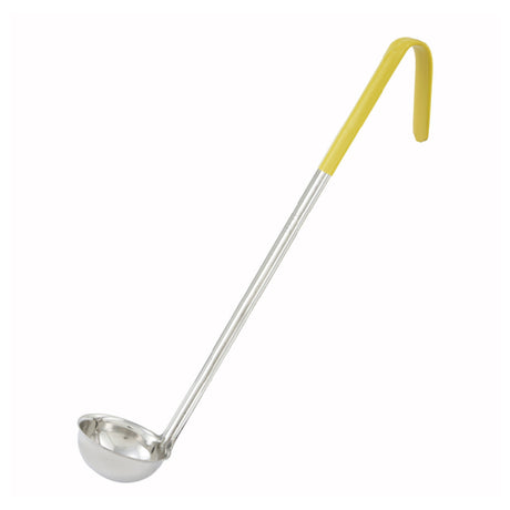 Winco LDC-1 Color-Coded Ladle 1 Oz. 12" Handle