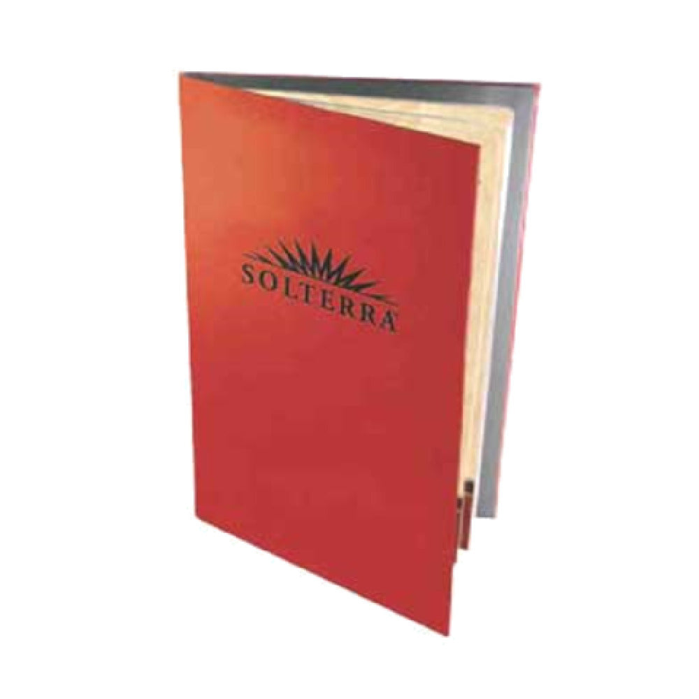 Menu Solutions RSB-BD Menu Cover Holds 4-1/4' X 14" Inserts Double Panel