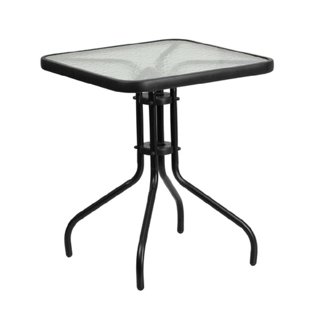 Flash Furniture TLH-073A-1-GG Patio Table 23-1/2" X 23-1/2" X 28"H Square