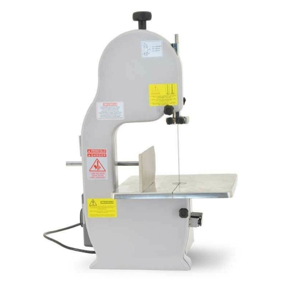 Omcan 45559 (BS-IT-1524) European Tabletop Band Saw 60″ Blade 7.5" X 7.3" Cutting Capacity