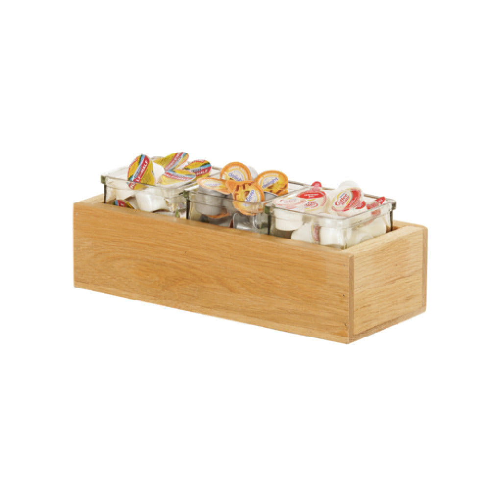 Cal Mil 23183-3-21 Sydney Jar Display 12.75"W X 5"D X 7.5"H Rectangular