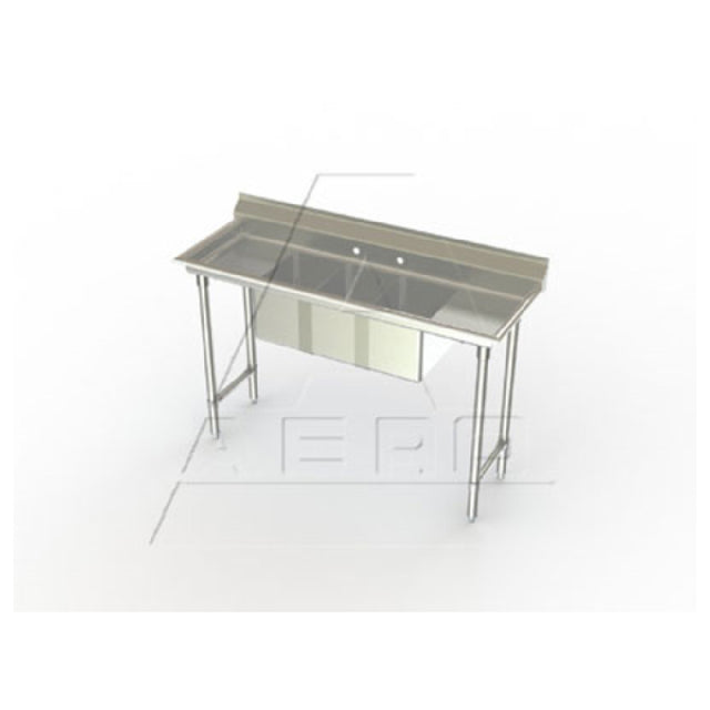 AERO Manufacturing XCS3-1410-17.5LR Convenience Store Sink Three Compartment With 17-1/2" Drainboards On Left & Right