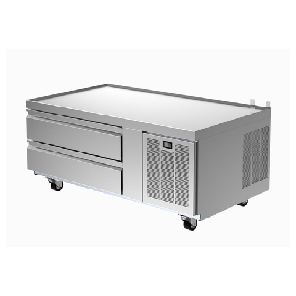 Delfield F2952CP Refrigerated Low-Profile Equipment Stand 52-1/4"W X 31-47/50"D X 24"H