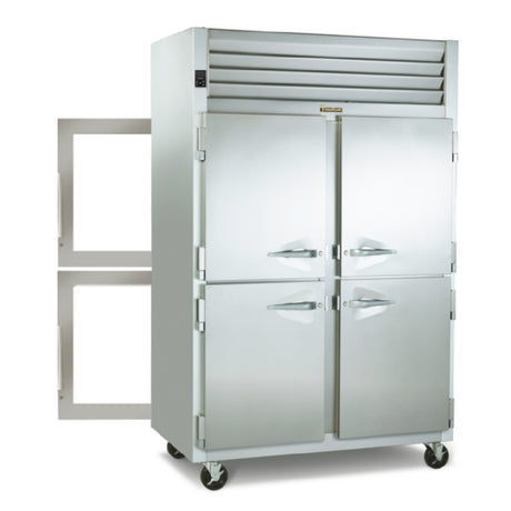 Traulsen G27015P Dealer's Choice Display Refrigerator Pass-thru Two-section