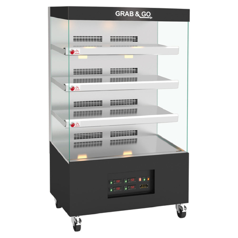 Rotisol 10MCV4LS.I Essentiel Heated Display Merchandiser 40-3/8"W Front-loading