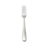 1880 Hospitality 1336FEUF Oneida® European Dinner Fork 8" Linear Grooved Teardrop Shaped Handle