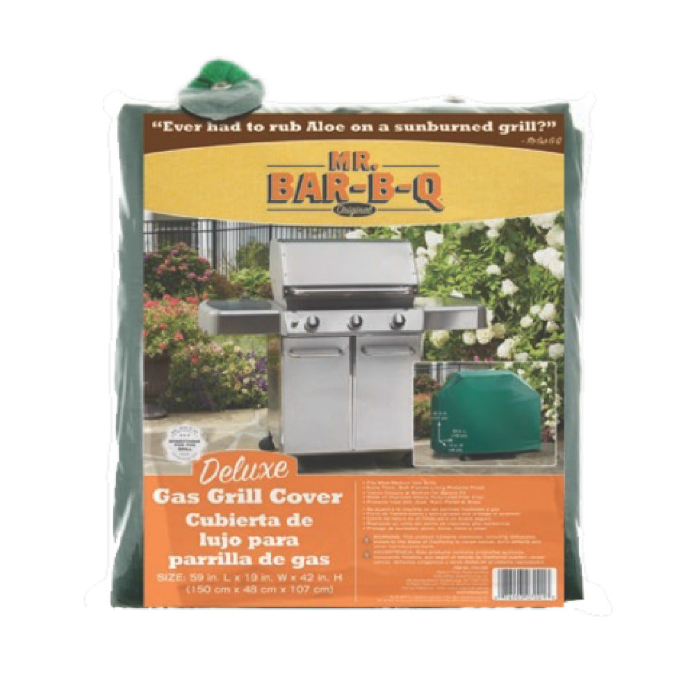 Chef Master 07001YEF Mr. Bar-B-Q® Deluxe Grill Cover Medium 59" X 19" X 42"