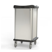 Dinex DXPPH16SS PHANTOM® Meal Delivery Cart 16 Tray Self-latching Door