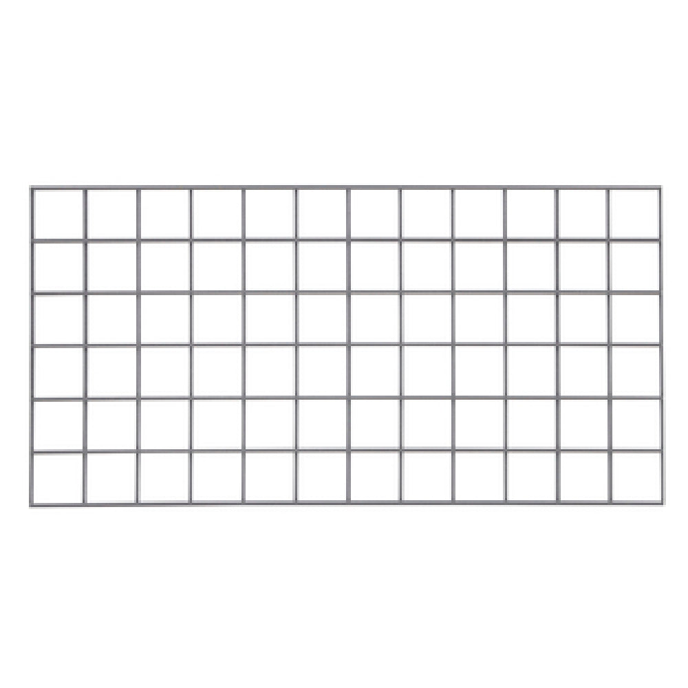 Metro WG1836K4 Quick Ship SmartWall Wire Grid 36" X 18" Metroseal Gray Epoxy-coated Corrosion-resistant Finish With Microban® Antimicrobial Protection