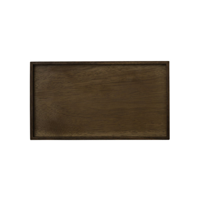 Steelite 6525T242 Wood Tray 8.75" X 5" X 0.625" Rectangle