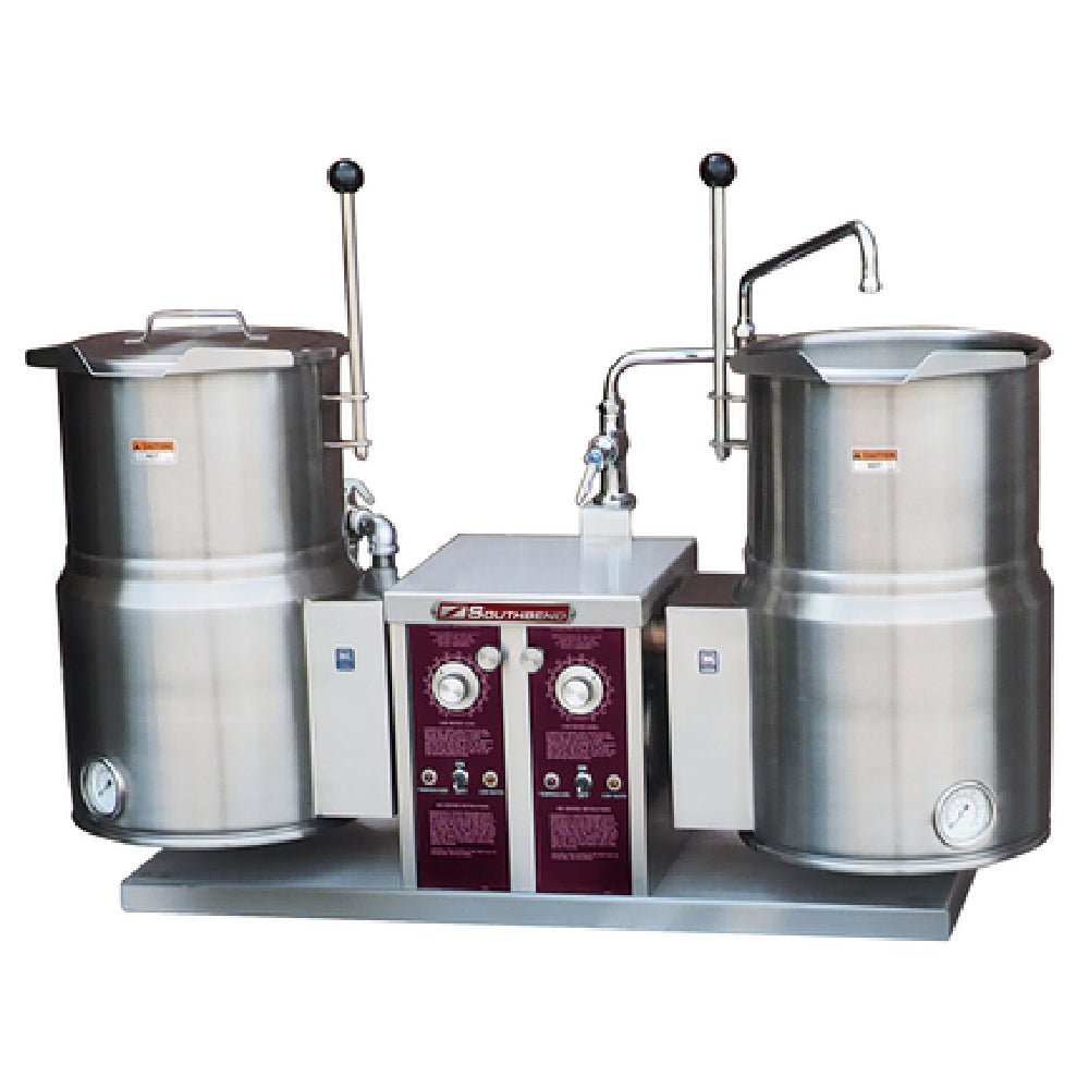 Southbend (Middleby) KECT-6-2 - Twin Tilting Kettles, Electric, Countertop