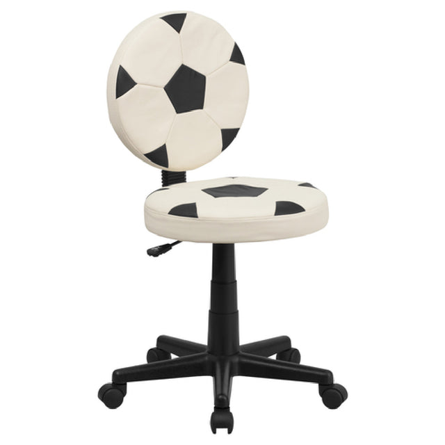 Flash Furniture BT-6177-SOC-GG Soccer Task Chair 32-3/4" To 37-1/4" Adjustable Height