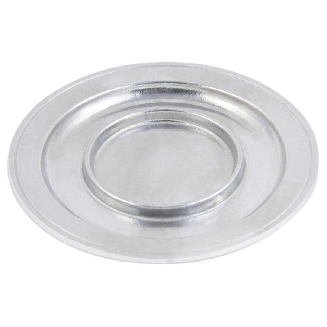 Bon Chef 3021WHTM Saucer 6-3/8" Aluminum With Ceramic-look Coating