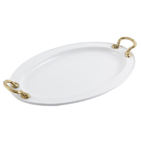 Bon Chef 2045HRFGLDREVISION - Serving Tray, 14-1/4" X 20-1/4", Oval