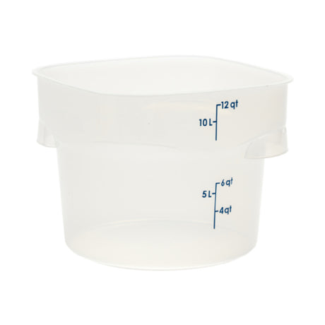 Cambro 12RFSPROPP190 CamRound® FreshPro Round Food Container 12 Qt. 11.4"L X 11.4"W X 8.9"H