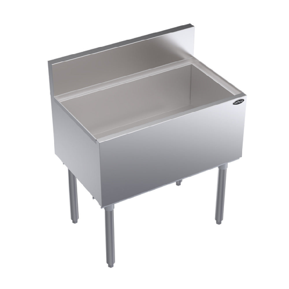 Krowne KR19-30 Royal Series Underbar Ice Bin/Cocktail Unit 30"W X 19"D O.A. 92-lbs Ice Capacity