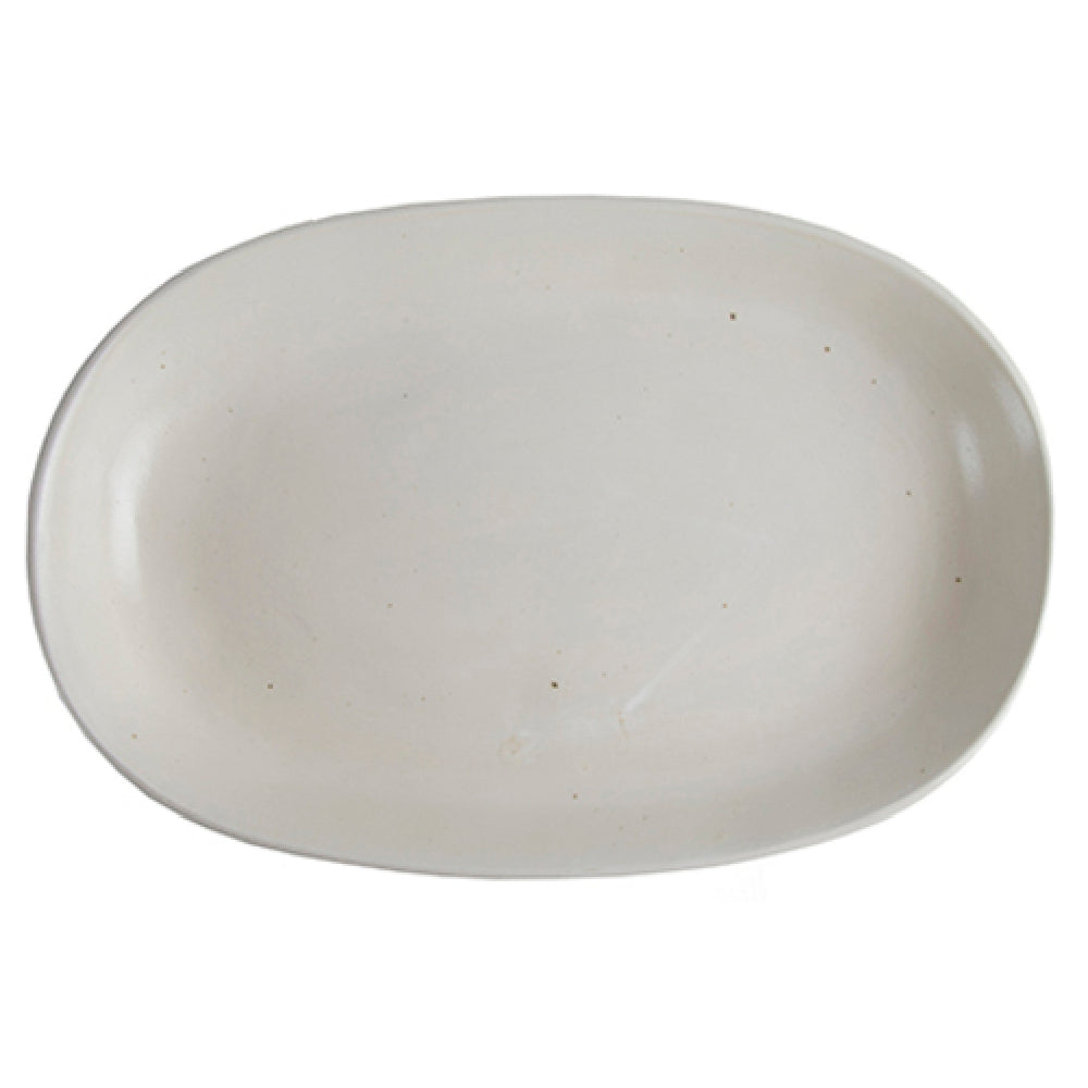 Orion Trading & Design X14-BR Studio Stoneware Platter 15" X 9" Oval