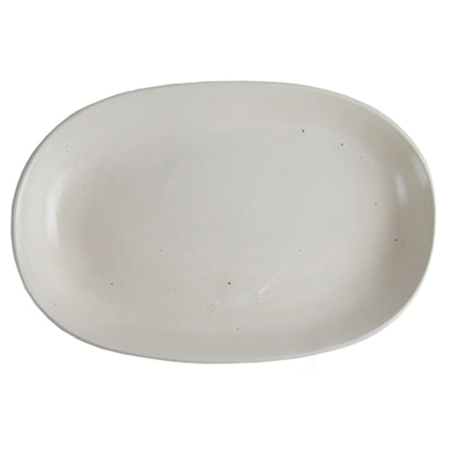Orion Trading & Design X14-BR Studio Stoneware Platter 15" X 9" Oval