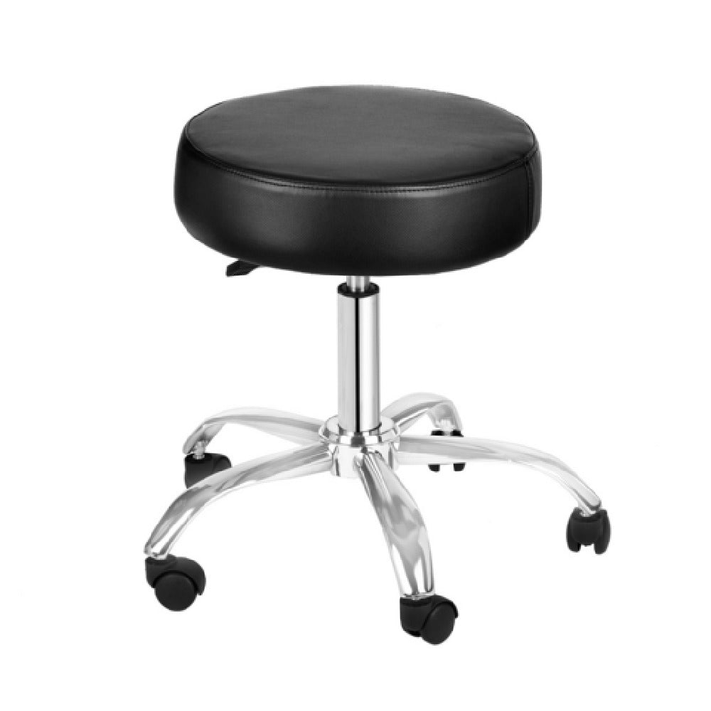 Alpine Industries ADI910-01-BLK Work Stool Swivel Pneumatic