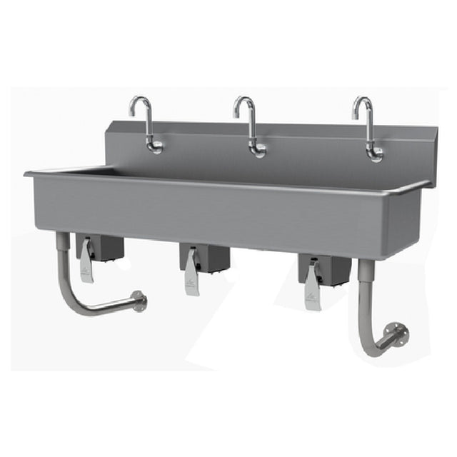 Advance Tabco FS-WM-60KV Multiwash Hand Sink Splash Mount Faucet Provision Wall Mounted