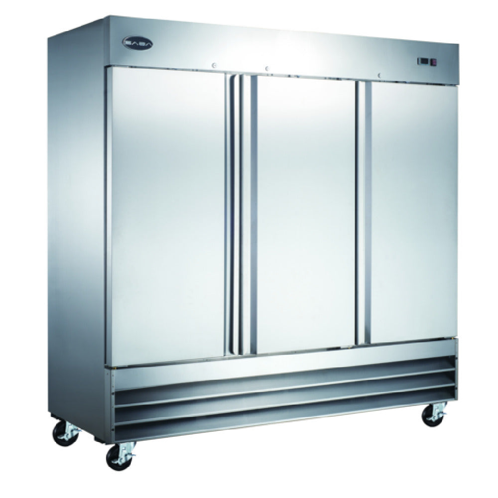 SABA S-72R Refrigerator Reach-in Three-section
