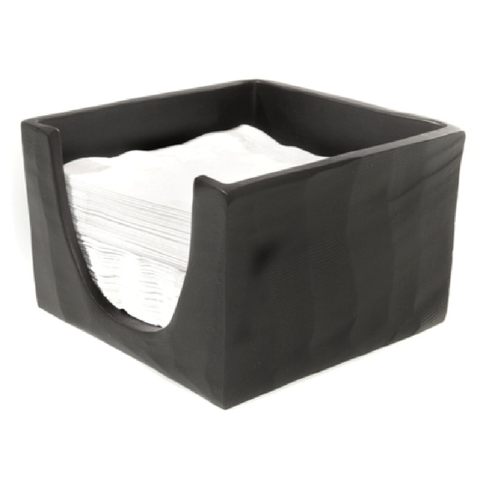 Steelite KMK1010ES Beverage Napkin Holder 6"L X 6"W X 4"H Square