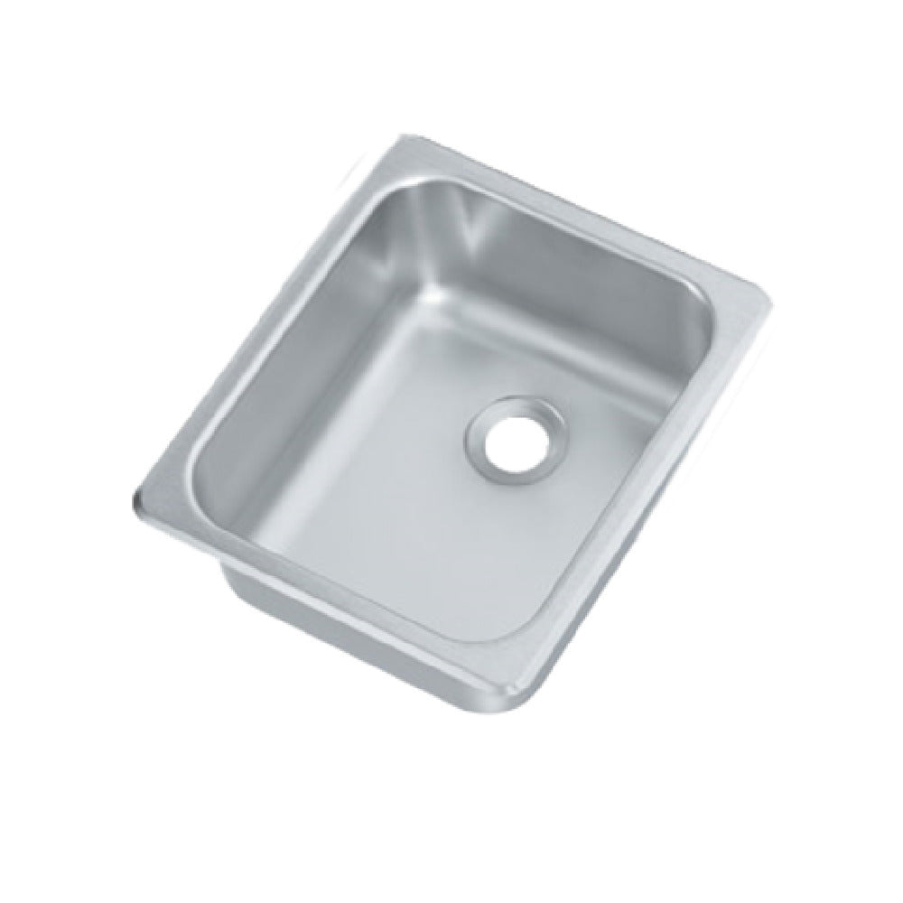 Vollrath 212560 Drop-In Sink (1) Compartment 11"W X 13-1/4" Front-to-back X 6" Deep Compartment