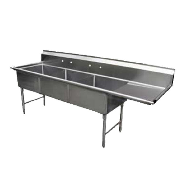 GSW USA SE18183R Sink Three Compartment 75-3/8"W X 24"D X 45"H