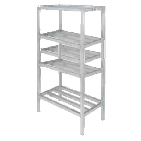 Channel ED2042-4 Dunnage Shelving All-Welded 4 Shelf Style Tubular Style