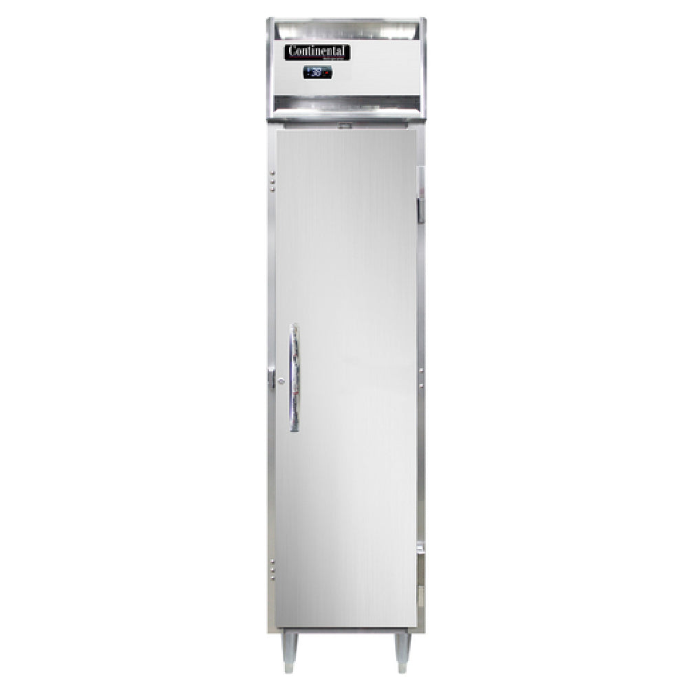 Continental Refrigerator D1RSENSS Designer Slim Line Refrigerator Reach-in 17-3/4"W