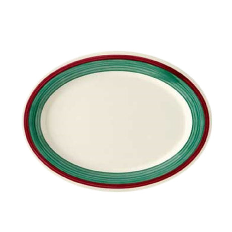 GET Enterprises OP-120-PO Diamond Portofino™ Platter 12"L X 9"W Oval