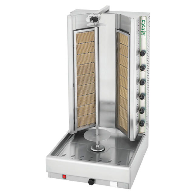 Eurodib DG18VN Visvardis Turbo Gyro Machine Gas 198-220 Lbs. Meat Capacity