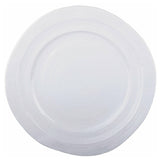 GET Enterprises D1134-W Elite Global Solutions Plate 11-3/4" Dia. X 1"H Irregular Round