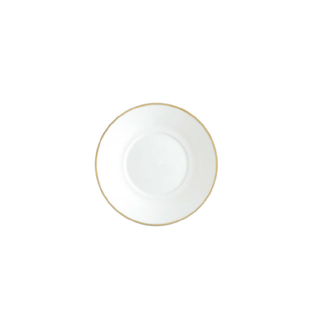 Fortessa RRP.CAMELIAG.05 Camellia Gold Saucer 6.5" (16.5cm) Dishwasher Safe