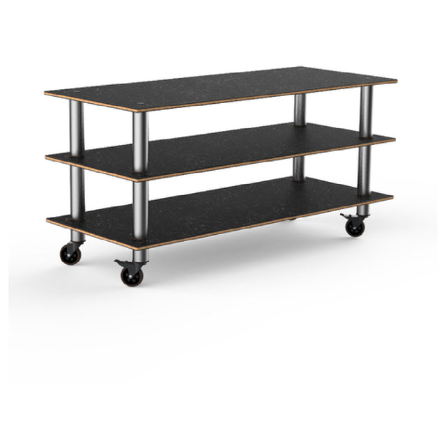 Steelite MGCMLX01MSXW Mogogo Buffet Solutions Modular Classic Serving Station 3-tier