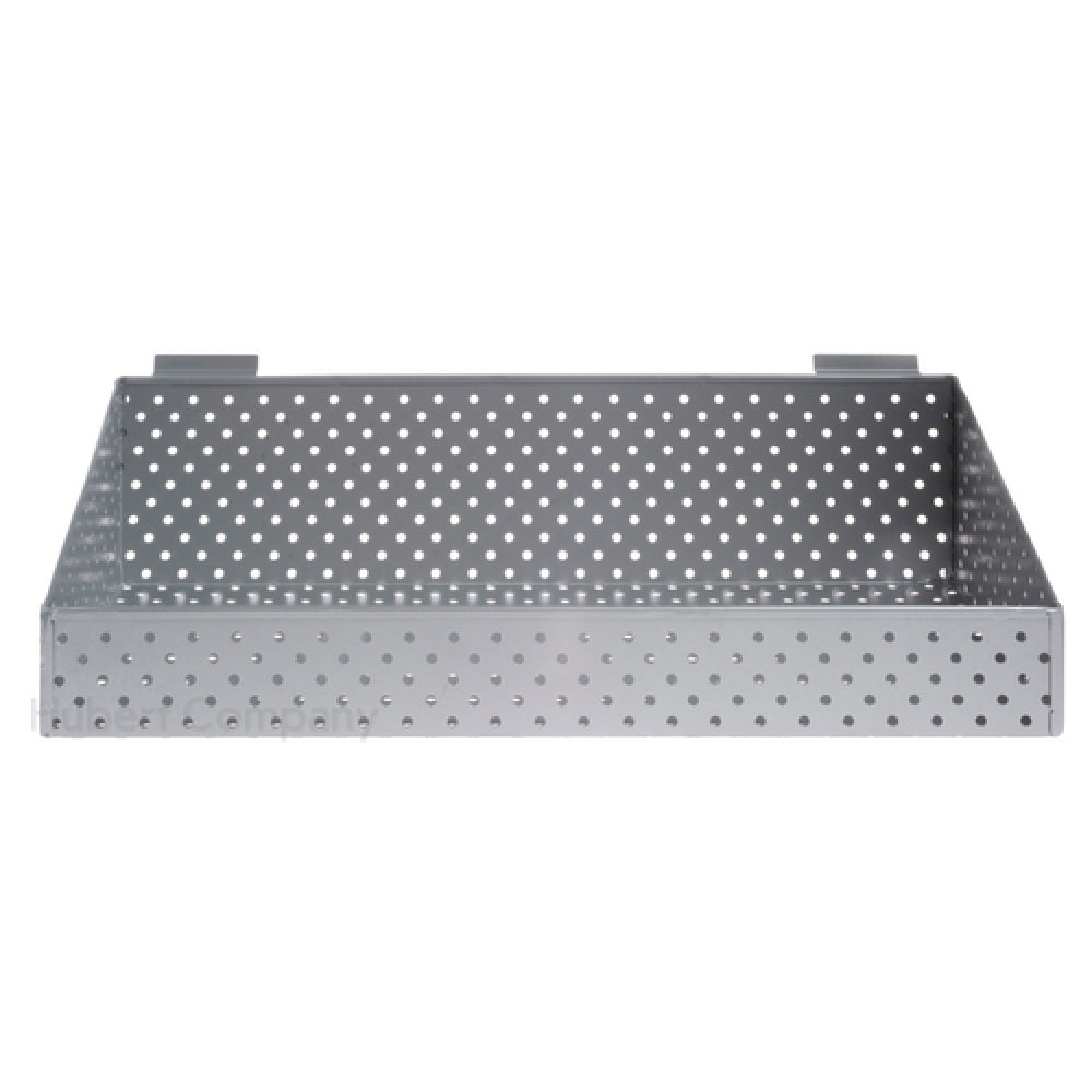 Hubert 92266 - Slatwall Shelf, 24" X 10", Tapered