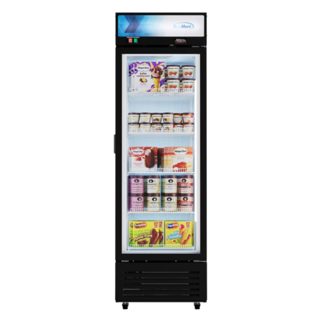 Koolmore KM-MDF-1GD-12C Freezer Merchandiser 24-1/5"W X 25-8/5"D X 78-7/2"H Upright Glass Door