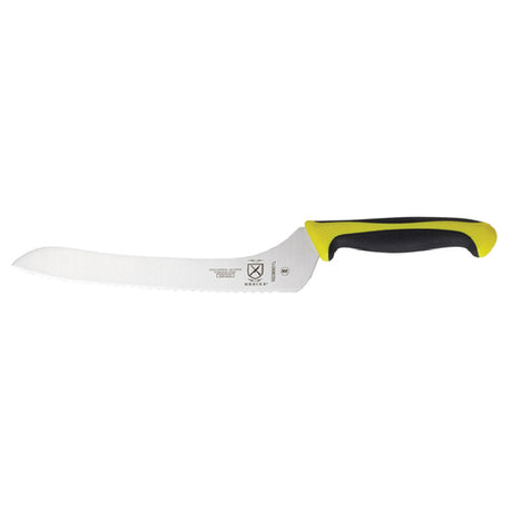 Mercer Culinary M23890YL Millennia Colors® Bread Knife 9" Offset