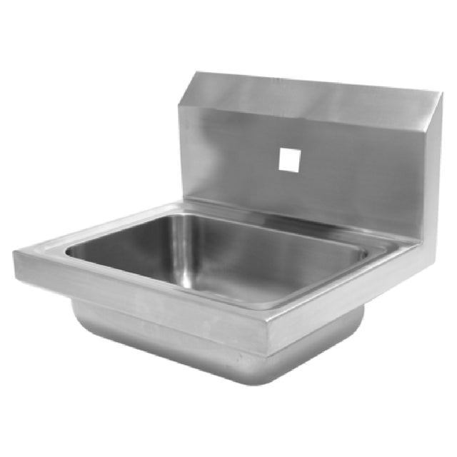 Advance Tabco 7-PS-71-EC-X Special Value Hand Sink Wall Mounted 14" Wide X 10" Front-to-back X 5" Deep Bowl