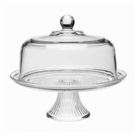 Anchor Hocking 86475L13L20 Cake Dome Set 12-1/2" Dia. Canton