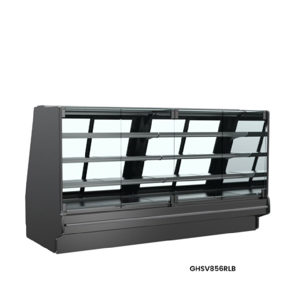 Structural Concepts GHSV1256RLB Fusion® Refrigerated Service Case 146-1/4"W X 43"D X 55-5/8"H