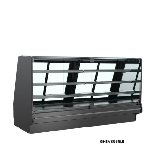 Structural Concepts GHSV656RLB Fusion® Refrigerated Service Case 73-1/8"W X 43"D X 55-5/8"H