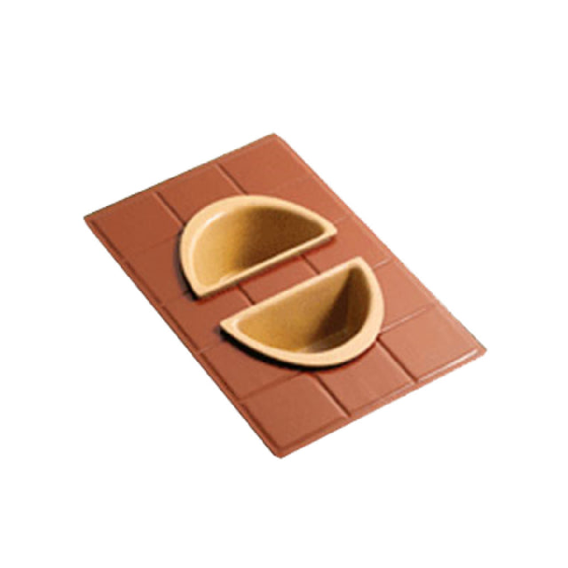 Bon Chef 960025102CHESTNUT Tile Tray Custom Cut 13" X 21-3/8"