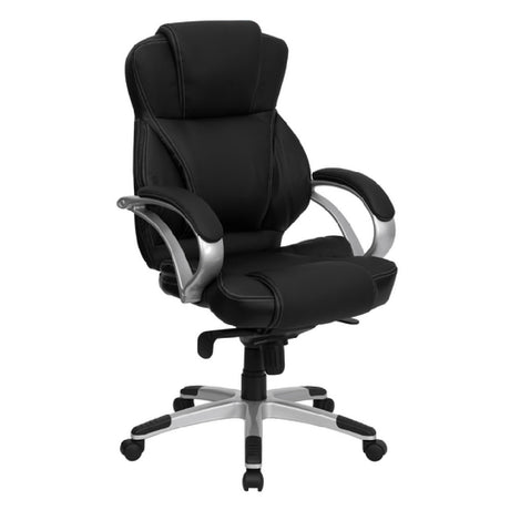 Flash Furniture H-9626L-2-GG Contemporary Executive Swivel Office Chair 44" To 47" Adjustable Height