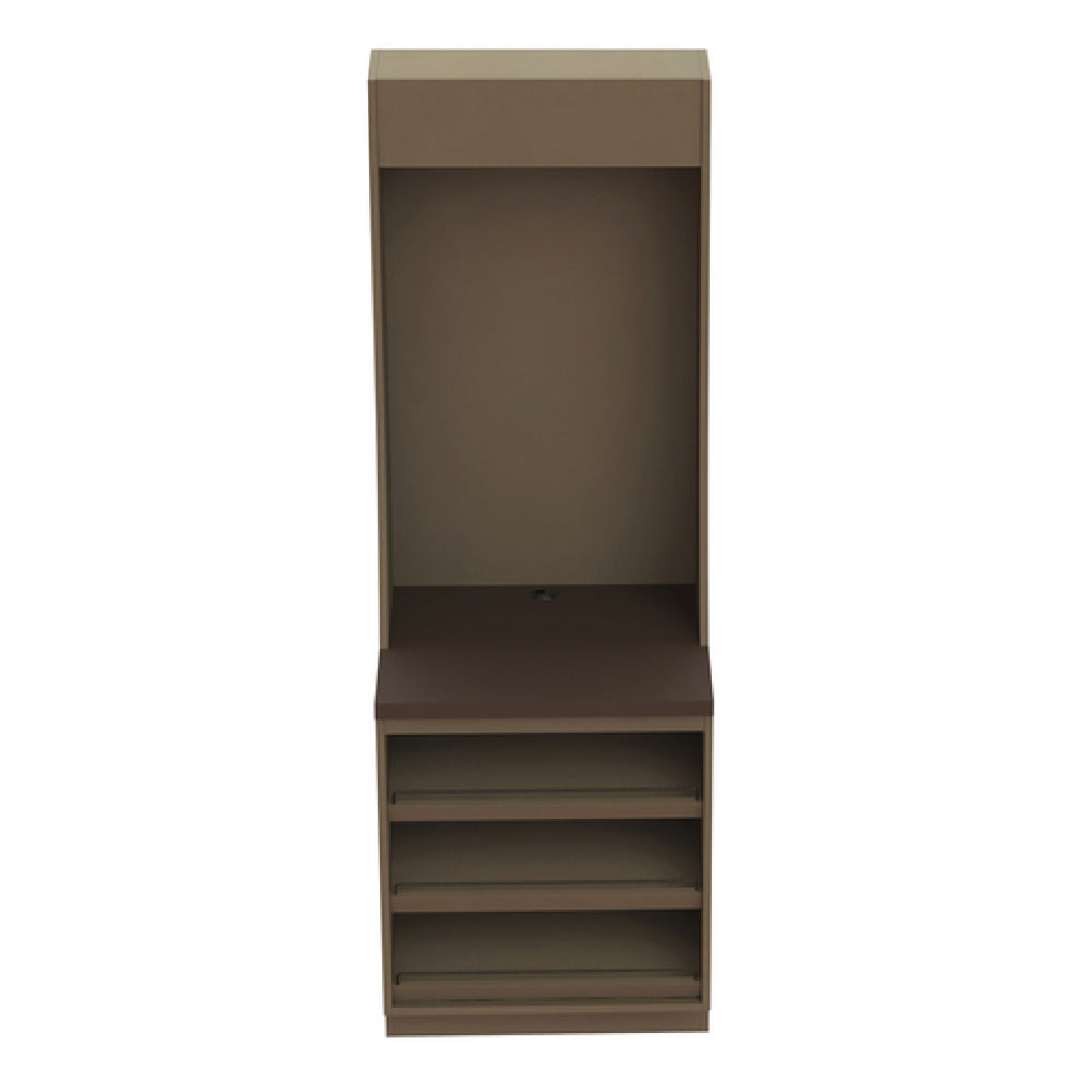 Hubert 51914 - Expressly Hubert® Micro Market Module W/Shelving - 30"W X 26 3/4"D X 88"H