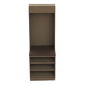 Hubert 51914 - Expressly Hubert® Micro Market Module W/Shelving - 30"W X 26 3/4"D X 88"H