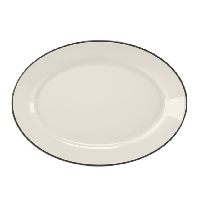 Steelite HL15463927 Rolled Edge Oval Platter 10.5" X 7.25" RE & NR