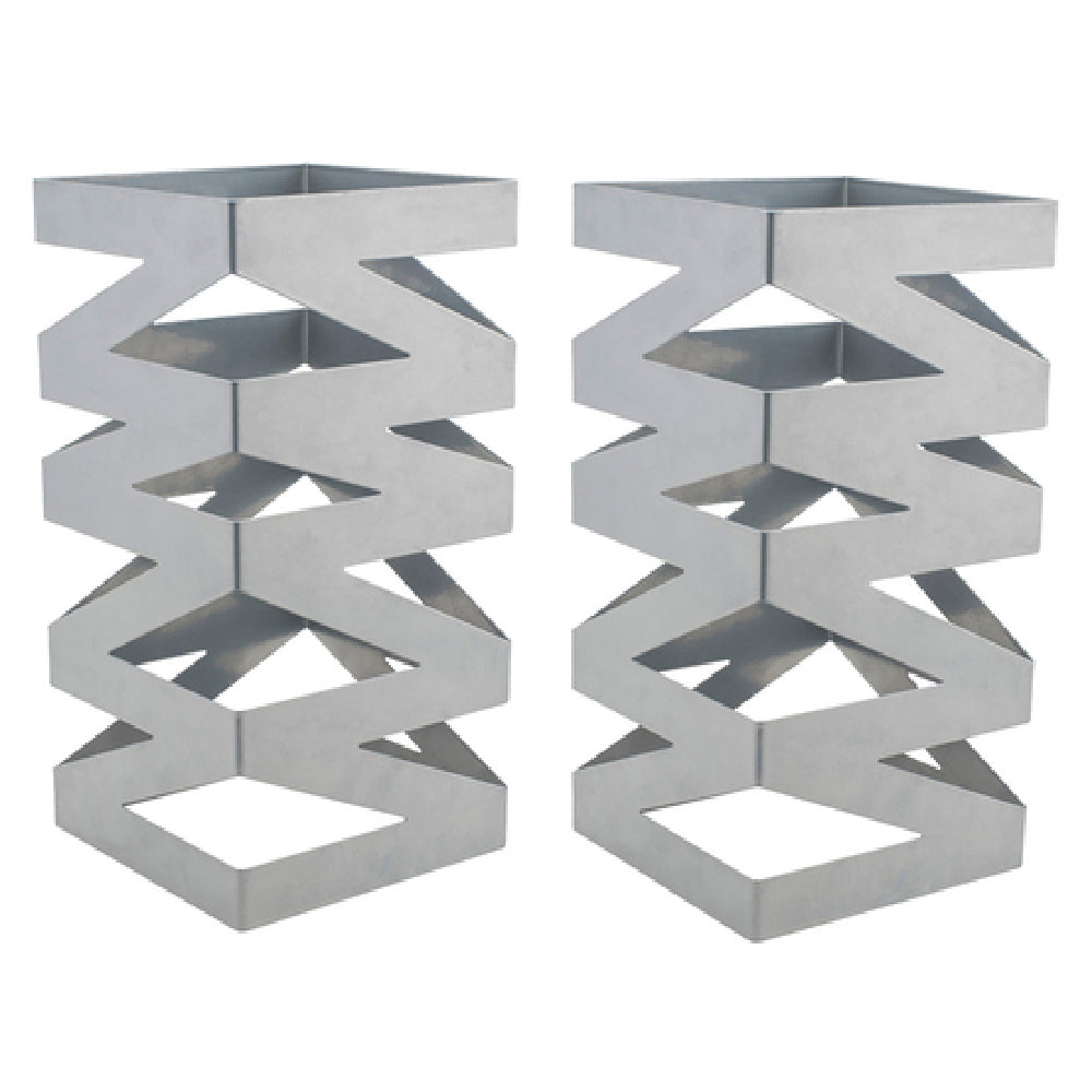 FOH BRI013SII28 Promotional Pricing May Be Available! Contact Your FOH® Sales Representative For Details! B³ Buffet Building Blocks® Zig Zag Display Riser